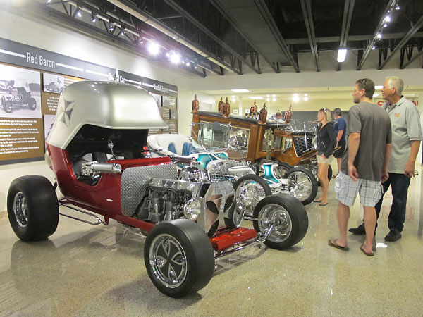 Red Baron T-bucket show car.