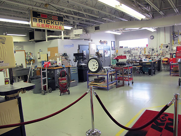 The Smith Collection's restoration and maintenance shop prepares their excellent exhibits.