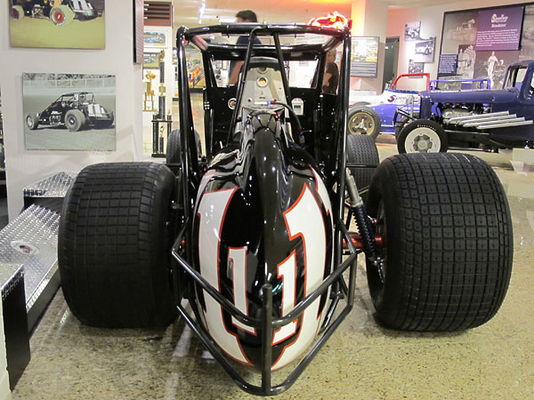 Tony Stewart won his first Silver Crown victory in this Beast sprint car.