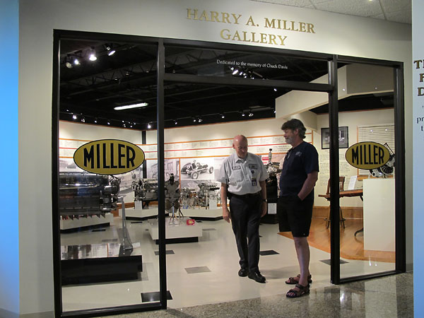 The Speedway Motors Museum of American Speed's Harry A. Miller Gallery