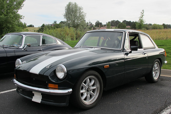 Curtis Jacobson's 1971 MGB GT with Buick 215 V8 (fuel injected) - Longmont, Colorado