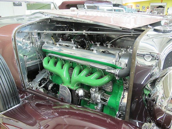 Duesenberg J-Series DOHC Inline-8 Engine