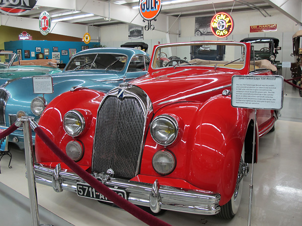 1948 Talbot-Lago T26 Record