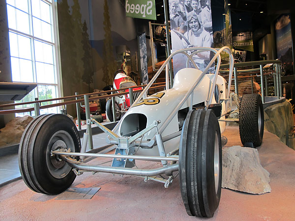 Conze-Offenhauser hillclimb car (built by Vincent Conze, Los Angeles CA, circa 1960...)