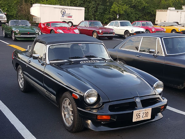Alex Mantell's 1980 MGB with Ford 302 V8 - Sidney, Illinois