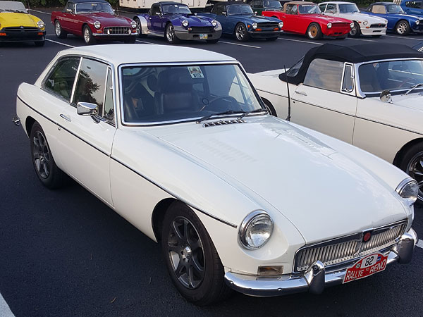Bruce Wyckoff's 1974.5 MGB GT with Buick 215 V8 - Kennesaw, Georgia