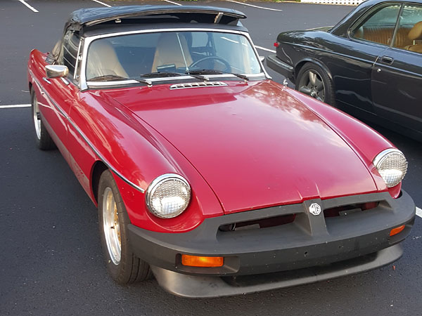 Carl Floyd's 1979 MGB with Buick 215 V8 - Kingsport, Tennessee
