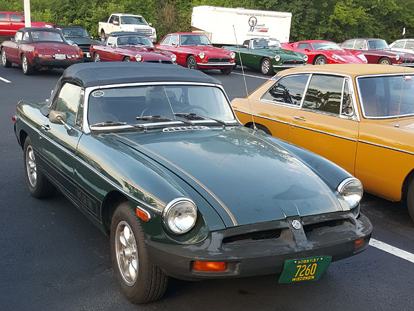 Don Faber's 1979 MGB with 3.9L Rover V8 - Columbus, Indiana