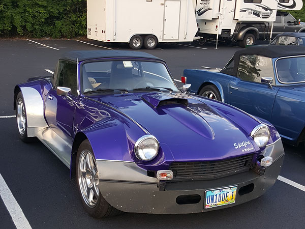 Phil McConnell's 1974 Triumph Spitfire with Chevy 350 V8 - Swanton, Ohio
