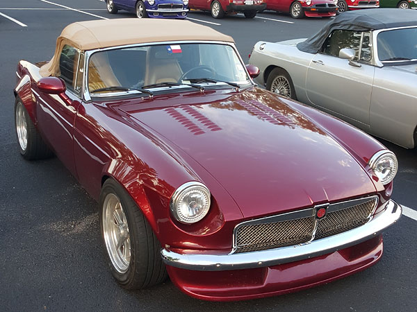 Rob Ficalora's 1976 MGB with Ford 302 V8 - Cypress, Texas