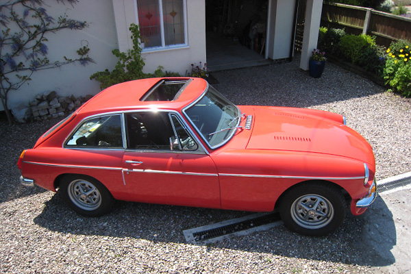 How To Retrofit a Tilt and Slide Sunroof into an MGB GT