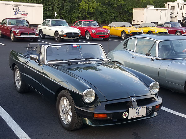 Wayne Kube's 1979 MGB with Rover 3.9L V8 (fuel injected) - Plano, Texas