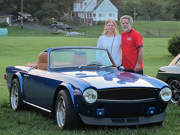 Ed Peppard's 1975 Triumph TR-6 with Ford V8 - Woodlawn, Tennessee