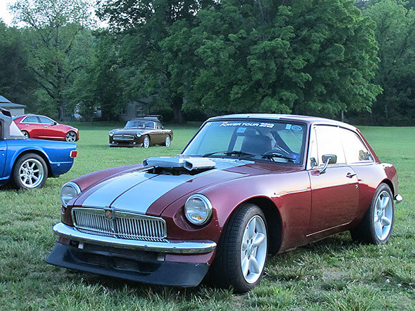 The Roadmaster (a 1968 MGB GT with a Buick 455cid V8!)