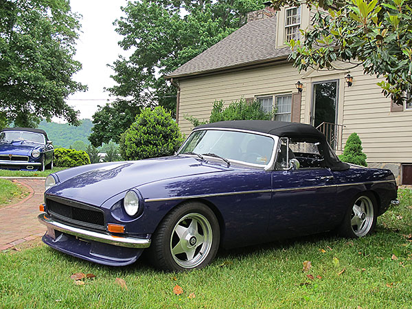 Steve Carrick's 1974 MGB with Ford V8 - Byron Center, Michigan