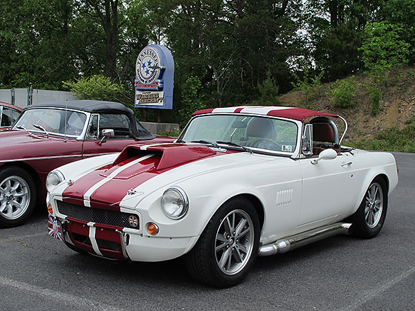 Tony Gentile's 1974 MGB with Ford V8 - DWaterford, Pennsylvania