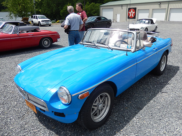 Artie Clark's 1978 MGB with Rover V8 - Long Island, New York