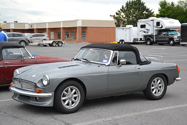 Ralph Ratta's 1980 MGB with Rover V8 - China Spring, Texas