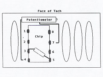 Figure 1: Chip terminal numbering.