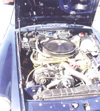 Jim Stuart's '74.5 MGBGT with Rover 4.2L V8
