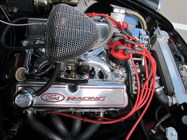 Edelbrock foam air cleaner.