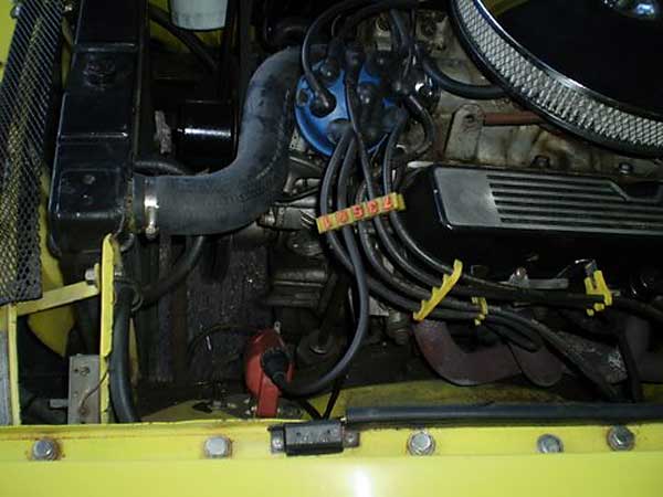 MGB V8 extended core radiator