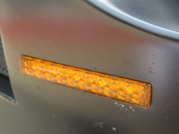 LED front turn signals.