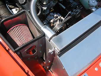 cold air intake, and filtration