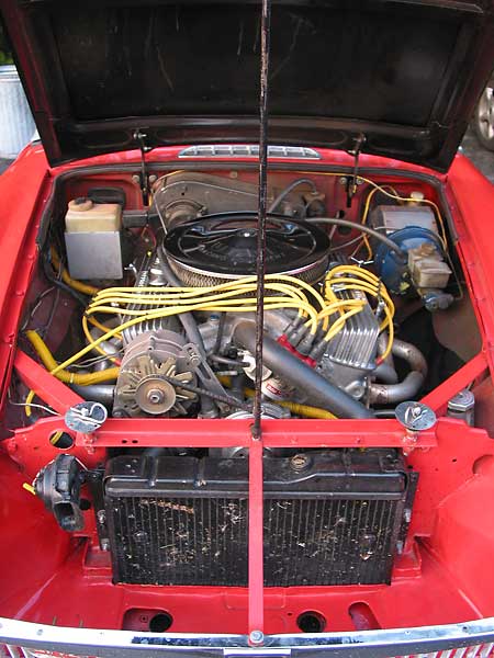 overview of an MGB engine swap