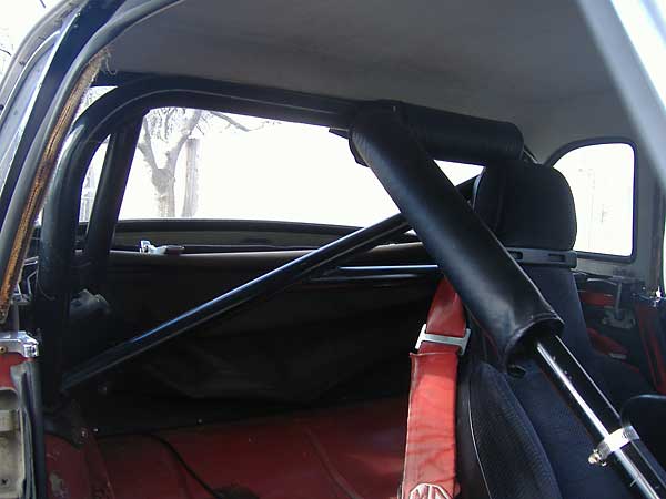 MG Midget competition roll bar