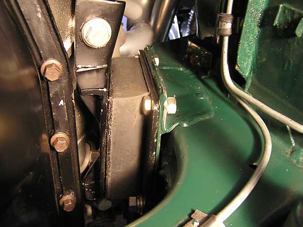 Driver's side motor mount.