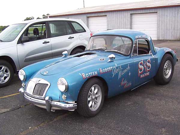 Bob Samyn's 1959 MGA with Chevy 355 V8