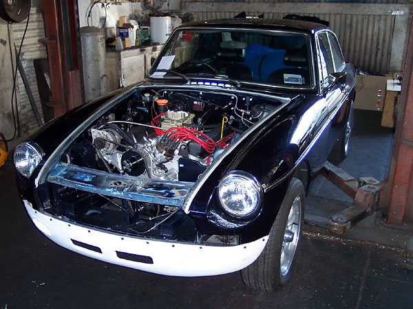 Installation of a Sebring front valance