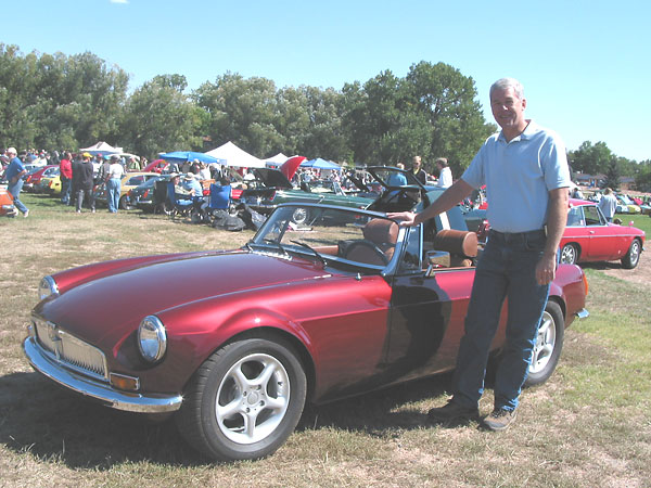 Brent Lancaster's 1976 MGB with Chevy 2.8L V6 Engine