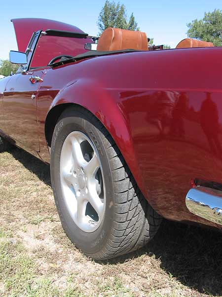 MGB fender flares