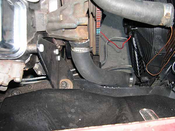 Lower Radiator Hose, MGB