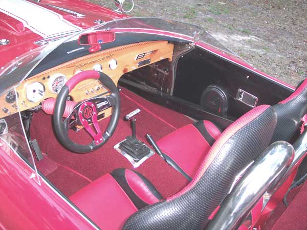 gear shifter and interior