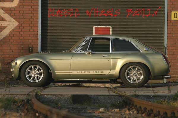 Classic Wheels Berlin's 4.0L Rover powered MGB/GT