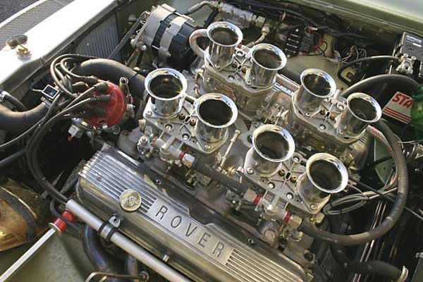 Classic Wheels Berlin's Rover V8 engine