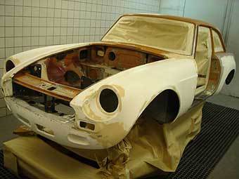 MGB front fender