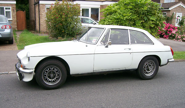 Clive Wagerfield's Original MGB GT V8 Prototype (Number 096)