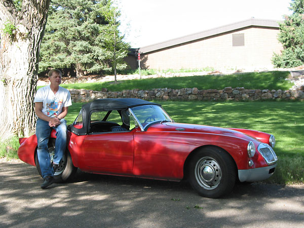 Craig Roush's 1958 MGA with GM 3.4L V6 Engine