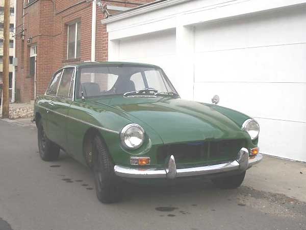 Curt's Buick 215cid powered 1967 MGB/GT