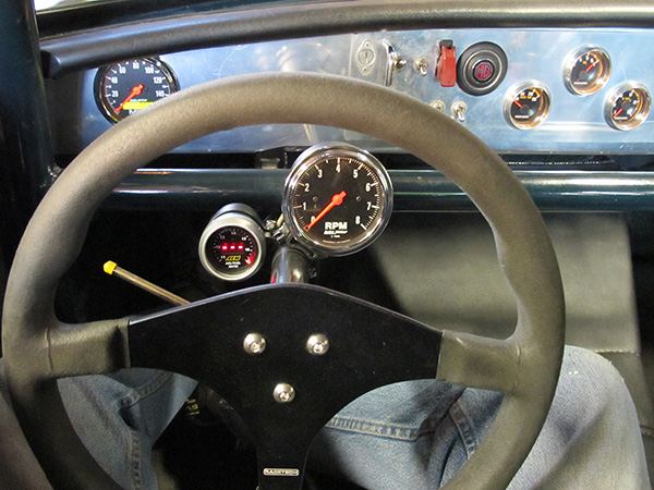 Autometer Speedometer model 2489 and Tachometer model 2499.