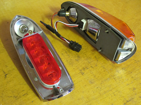 Simple and cheap LED taillamps for MGB.