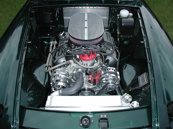 Ford 302 V8 in Dan Master's MGB-GT