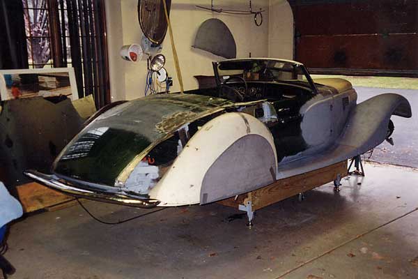 inspired by a '36 Delahaye roadster...
