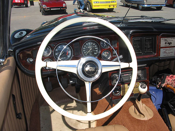 48 Plymouth steering wheel