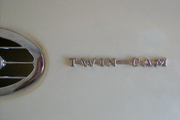 MGA Twin Cam badge
