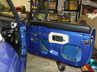 new replacement MGB doors